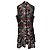 Erdem Ruffled Hem Embroidered Floral Shift Dress aus schwarzem Polyester - Ansicht 4