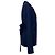 MSGM Double-Breasted Belted Blazer in Navy Blue Wool - view 2