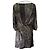 Ba&sh Salina Metallic V-Back Kleid aus Multicolour-Polyester Mehrfarben - Ansicht 2