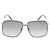 Gucci Oversized Sunglasses in Multicolor Metal Multiple colors