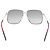 Gucci Oversized Sunglasses in Multicolor Metal Multiple colors - view 2
