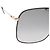 Gucci Oversized Sunglasses in Multicolor Metal Multiple colors - view 4
