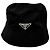 Cappello bucket in Re-Nylon Prada in nylon nero - vista 4