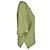 Camiseta curta oversize Anagram em algodão verde Loewe - vista 2