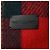 Saint Laurent Schal aus Tartan in roter Wolle - Ansicht 3