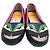 Mocassini Fendi Monster Bugs in pelle multicolore - vista 3