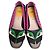 Mocassini Fendi Monster Bugs in pelle multicolore - vista 5
