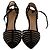 Décolleté con cinturino alla caviglia in PVC e pelle nera Gianvito Rossi - vista 13