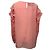 Camicetta in seta rosa con volant e maniche lunghe Boutique Moschino - vista 3
