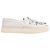 Stuart Weitzman Decor Embellished Slip-On Platform Sneakers in White Leather