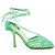 Scarpe in mesh di agnello Bottega Veneta Verde