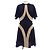Louis Vuitton Kleid Schwarz Beige