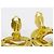 Chanel Vintage CC Round Cutout Clip-On Metal small D'oro - vista 5