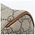 Borsa Gucci GG Emblem Marrone Beige - vista 3