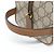 Borsa Gucci GG Emblem Marrone Beige - vista 5