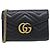 Borsa a Spalla Gucci GG Marmont 474575 DTD1T Nero