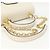 Borsa Gucci Horsebit 1955 Bianco Beige - vista 7