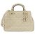 Borsa Christian Dior Lady 95.22 Small in pelle di vitello beige