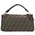 Bolsa de Ombro Fendi Baguette Large Marrom Multicor - vista 2