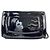 Borsa a tracolla per trucco in vernice nera Chanel Nero - vista 3