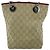 Gucci GG Canvas Leder Tote Bag Beige - Ansicht 3