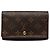 Louis Vuitton Monogram Bi-Fold Wallet Braun