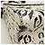 Borsa a tracolla Louis Vuitton Twist MM in pelle di vacchetta Nero Bianco - vista 14