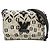 Borsa a tracolla Louis Vuitton Twist MM in pelle di vacchetta Nero Bianco - vista 2