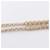 Collana con logo Coco Mark Chanel Bianco D'oro  - vista 5