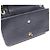 Borsa a tracolla Chanel Mademoiselle Matelassé Double Flap Blu navy - vista 12
