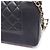 Borsa a tracolla Chanel Mademoiselle Matelassé Double Flap Blu navy - vista 17