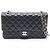 Timeless Borsa a tracolla Chanel Matelassé Double Flap Nero