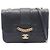 Borsa a tracolla Chanel in pelle matelassé nera Nero