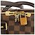 Borsa Boston Louis Vuitton Damier Speedy Bandoulière Damier ebene - vista 3
