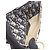 Borsa Saddle Christian Dior in tela e pelle blu navy/beige - vista 3