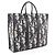 Borsa Tote Christian Dior Dior Maxi Oblique East-West - vista 2