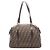 Borsa a Spalla Fendi Zucca Marrone