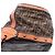 Bolso Bucket Fendi Zucca Castaño Negro - vista 8