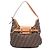 Borsa a Spalla Fendi Zucca Marrone Nero