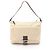 Borsa a tracolla Fendi Mamma Bucket Zucca Marrone Beige