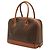Céline Borsa Celine Macadam in pelle marrone - vista 2