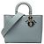 Borsa Christian Dior Lady Dior Marrone