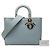 Borsa Christian Dior Lady Dior Marrone - vista 6