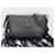 Sac à bandoulière en cuir noir Yves Saint Laurent  - vue 12
