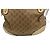 Borsa Tote Gucci GG Nylon Princy Marrone D'oro - vista 4