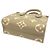 Borsa Louis Vuitton Bicolor Monogram Empreinte OnTheGo BB Beige Grigio - vista 3