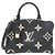 Borsa Louis Vuitton Bicolor Monogram Empreinte Petit Palais PM Nero Beige