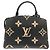 Borsa Louis Vuitton Bicolor Monogram Empreinte Petit Palais PM Nero Beige - vista 2