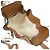 Mini borsa a tracolla Loewe Hammock con coulisse Beige - vista 8