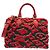 Louis Vuitton LVxUF Speedy Bandoulière 25cm Boston Bag Schwarz Rot
